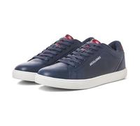 JACK & JONES Sneaker bassa 'JFWBOSS' marino / argento, Taglia 40
