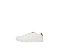 JACK & JONES Sneaker bassa cognac / bianco, Taglia 44