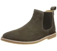 JACK & JONES Jfwbravo Suede Chelsea Boot, Stivali Uomo, Nero, 41 EU