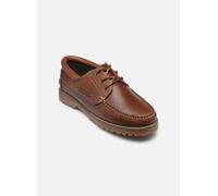 Jack & Jones - JFWBROOKLYN LEATHER BOAT SHOE LN Marrone - Scarpe con lacci 44 Marrone