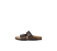 JACK & JONES Pu Strap, Jfwbrunswick-Sandali con Cinturino in Poliuretano Uomo, Marrone Pietra, 44 EU
