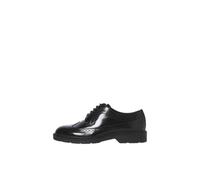 JACK & JONES, Jfwdax Leather Brogue Styd Uomo, Nero, 44 EU