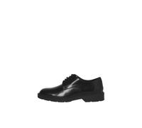 JACK&JONES JFWDAX Leather Lace STYD Noos - Scarpe Basse con Lacci, Taglia 40 EU, Antracite., 40 EU
