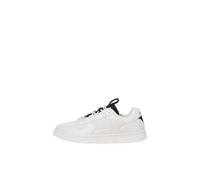 JACK & JONES, Jfwgloucester Pu Combo Sneaker Uomo, Bianco, 44 EU