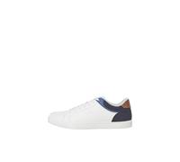 JACK & JONES Jfwjordan Sneaker SN, Scarpe da Ginnastica Uomo, Bright White Detail Navy Blazer Coronet Blue, 45 EU
