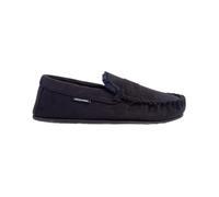 Jack & Jones - Pantofole stile mocassino in camoscio sintetico blu navy 41