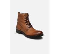 Jack & Jones - JFWORCA LEATHER COGNAC Marrone - Stivaletti e tronchetti 44 Marrone