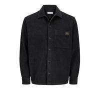JACK & JONES Jjcorduroy Overshirt L/S, Nero, S Uomo