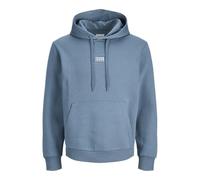 JACK & JONES Jjcorp Graphic Sweat Hood Noos, Blue Mirage, M, Blue Mirage., M