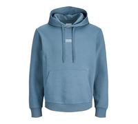 JACK & JONES Jjcorp Graphic Sweat Hood Noos, Miraggio Blu, S