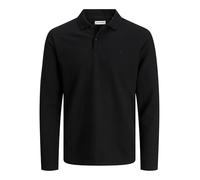 JACK & JONES Jjeaustin - Polo LS Noos, Nero, S
