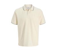 Jack & Jones Jjeaustin Polo S Noos, Bianco Antico, M