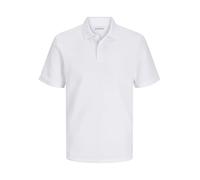 JACK & JONES Jjeaustin Polo SS Noos, Bianco/Dettaglio: Classico, L Uomo