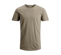 JACK & JONES Jjebasher Tee O-Neck SS Noos T-Shirt, Crockery, XXL Donna