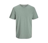 JACK & JONES Jjebasher Tee O-Neck SS Noos T-Shirt, Iceberg Green, L Uomo