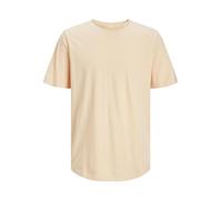 JACK & JONES Jjebasher Tee O-neck Ss Noos, T-Shirt Uomo, Arancione, M
