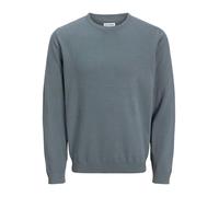 JACK & JONES Maglione a Maglia Sottile a Maniche Lunghe Girocollo Maglia di Base Maglione JJEBASIC, Colore:Petrolifera, Dimensione Maglia:XL