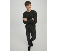 Jack & Jones - Jjebasic knit Crew Noos/ Nero - Abbigliamento L Nero