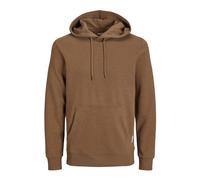 JACK & JONES Jjebasic Noos Pls Felpa Cappuccio, Otter, 3XL Plus Uomo