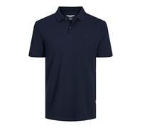 JACK & JONES JJEBASIC POLO SS NOOS, Polo, Uomo, Blu (Navy Blazer Detail: Slim Fit), M