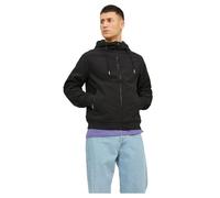 JACK & JONES Jjebasic Softshell Hood Noos Giacca, Nero, XL Uomo