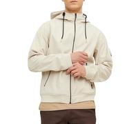 JACK & JONES Jjebasic Softshell Hood Noos Giacca, Raggio di Luna, XXL Uomo