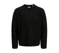 JACK & JONES Jjebradley Carter Knit Crew Neck SN, Nero, M