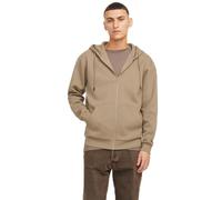 JACK & JONES Jjebradley-Felpa con Cappuccio e Cerniera, Colore: Noos, Coriandolo, S Uomo