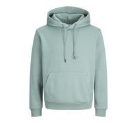 Jack & Jones Jjebradley - Felpa con Cappuccio Noos, Blu Minerale, L