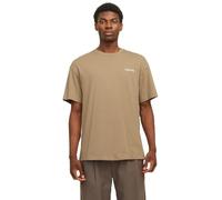 JACK&JONES JJEBRADLEY Graphic Tee SS O-Neck Noos, Coriandolo, S