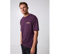 Jack & Jones - Jjebradley Graphic Tee Ss O-Neck Noos Viola - Abbigliamento S Viola