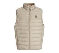 Jack & Jones - Jjebradley Light Bodywarmer Collar Noos Beige - Abbigliamento L Beige