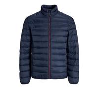 Jack & Jones - Jjebradley Light Puffer Collar Noos Blu - Abbigliamento M Blu