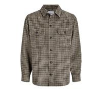 JACK & JONES Jjebradley Ollie Overshirt LS Noos Pls, Delicioso, XXL Uomo