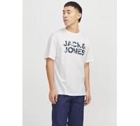 Jack & Jones - JJEBRYAN CORP LOGO TEE SS O-NECK NOOS Bianco - Abbigliamento M Bianco