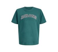 JACK & JONES Jjecaleb Varsity Tee SS O-Neck Noos Pls - Plus Size, Profondo Atlantico, 6XL