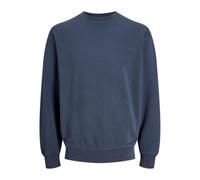 JJECHARGE Faded Sweat Crew Neck Noos, Blu (Mood Indigo), L