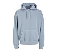 JACK & JONES Jjecharge Faded Sweat Hood Noos Felpa con Cappuccio, Blu Chambray, XXL Uomo