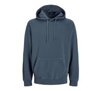Jack&Jones JJECHARGE Faded Sweat Hood Noos, Blu (Mood Indigo), XXL