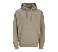 JACK & JONES Jjecharge Faded Sweat Hood Noos Felpa con Cappuccio, Salvia Argento, L Uomo