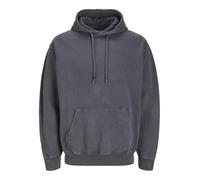 Jack & Jones - Felpa con cappuccio super oversize grigio slavato XL