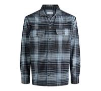 JACK & JONES Jjecharge - Maglietta a Maniche Corte LS Noos, Stormy Weather, S