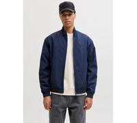 Jack & Jones - Jjecharge Stand Collar Bomber Noos Blu - Abbigliamento S Blu