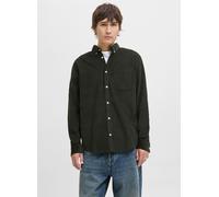 Jack & Jones - Jjeclassic Cord Shirt L/S Sn Verde - Abbigliamento S Verde