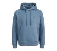 JACK & JONES Jjecorp Logo Sweat Hood Noos Felpe con Cappuccio, Blue Mirage, M Uomo