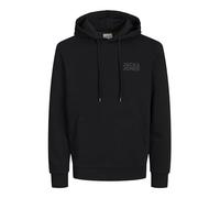 JACK & JONES Jjecorp Logo Sweat Hood Noos Pls, Nero, XXL