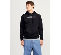 Jack & Jones - Jjecorp Logo Sweat Hood Play Noos Nero - Abbigliamento M Nero