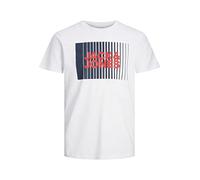 Maglietta girocollo bambino Jack & Jones Corp Logo Play Blanc 14 anni