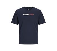 T-shirt con logo Jack & Jones Corp Play Bleu S
