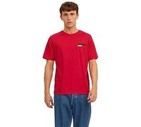 Maglietta con scollo rotondo Jack & Jones Corp Logo Rouge M
